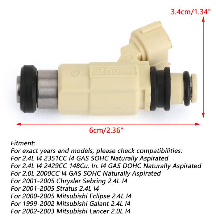 1/4PCS Fuel Injectors CDH-240 For Mitsubishi Eclipse Lancer Chrysler 842-12299 - ONESOOP