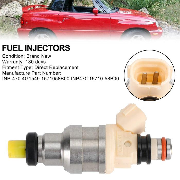 1/4PCS Fuel Injectors INP-470 For Suzuki Sidekick 92-98 X-90 96-98 Chevrolet Tracker 98 Geo Tracker 92-97 - ONESOOP
