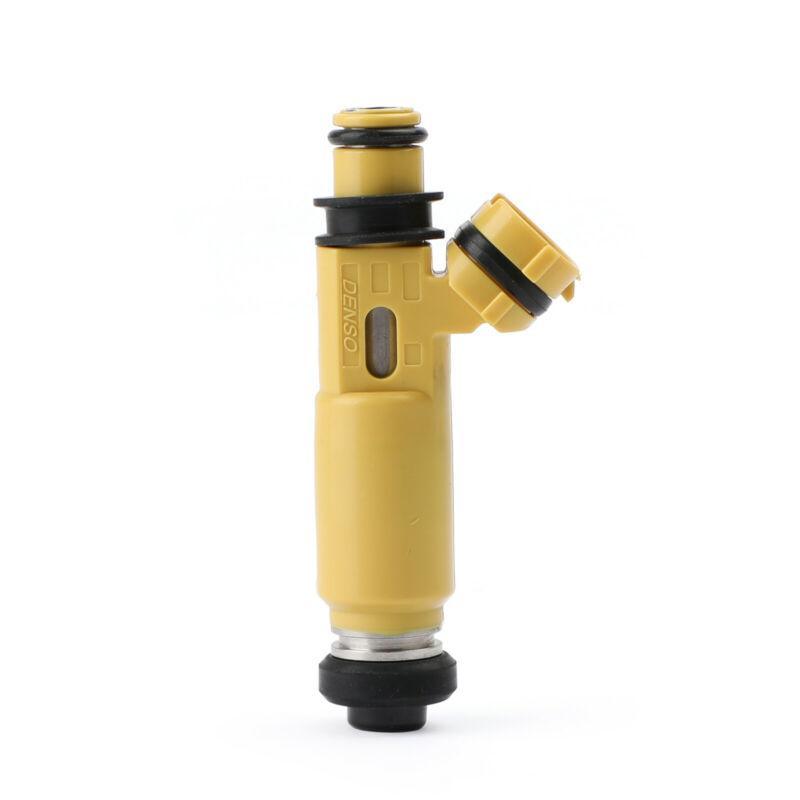 1/4PCS 440Cc 4-Hole Yellow Denso Fuel Injectors 195500-4450 For Mazda (04-08 Rx-8) - ONESOOP