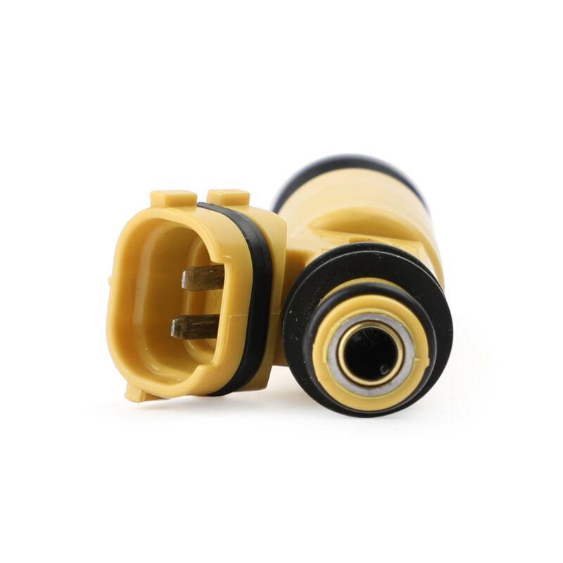 1/4PCS 440Cc 4-Hole Yellow Denso Fuel Injectors 195500-4450 For Mazda (04-08 Rx-8) - ONESOOP