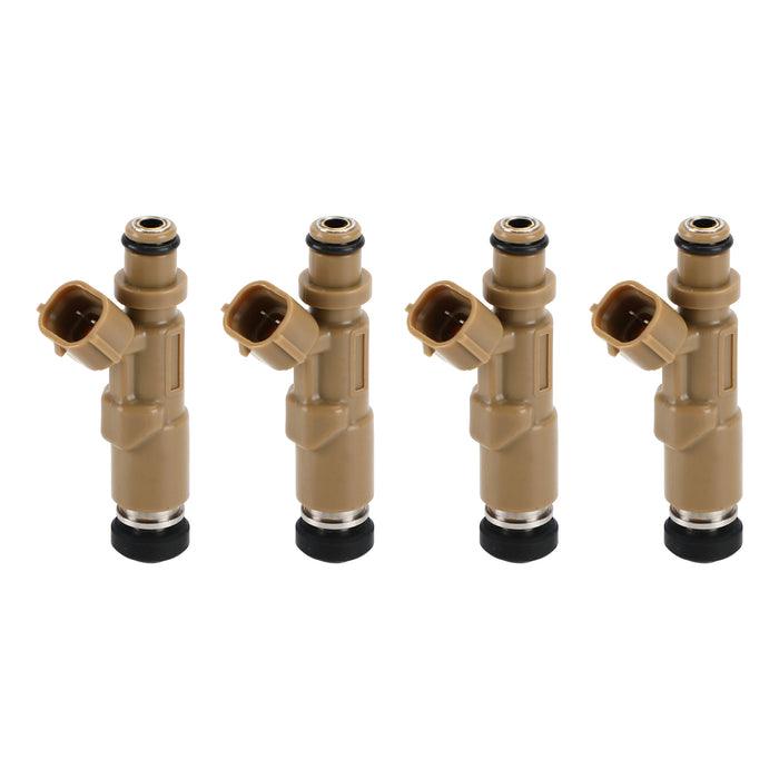 1/4PCS Fuel Injectors 23250-75090 For Toyota 4Runner 2.7L 1999-2000 Tacoma 2.4L 2.7L 1999-2004 23250-75080 - ONESOOP
