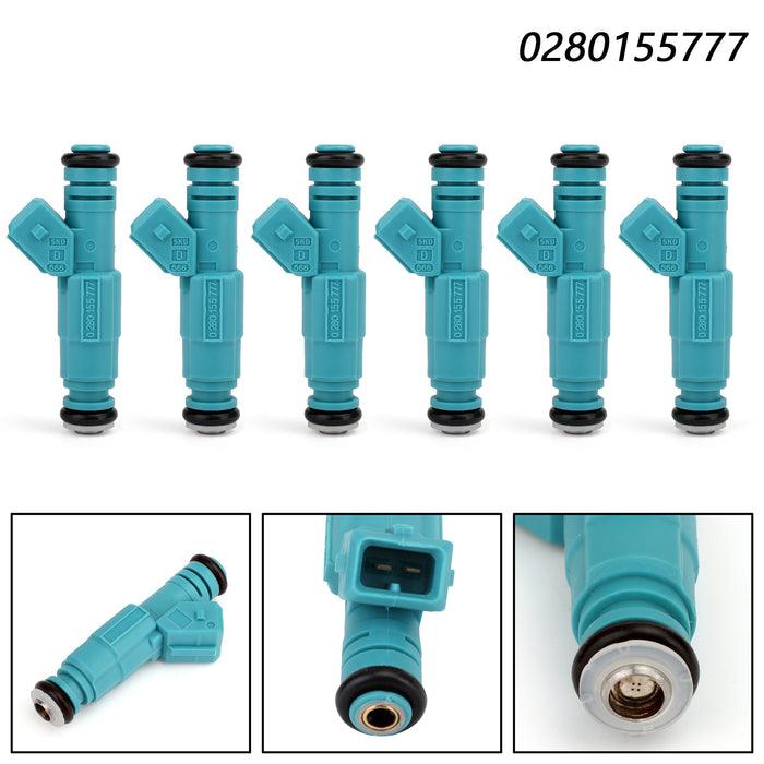 1/6PCS Fuel Injectors 0280155777 For Holden Commodore VQ VP VR VS VT VU VX VY V6 3.8L - ONESOOP