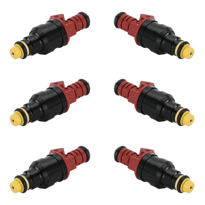 6PCS Fuel Injectors 0280150931 For Ford Explorer Aerostar Ranger B4000 4.0L 1993-1997 - ONESOOP