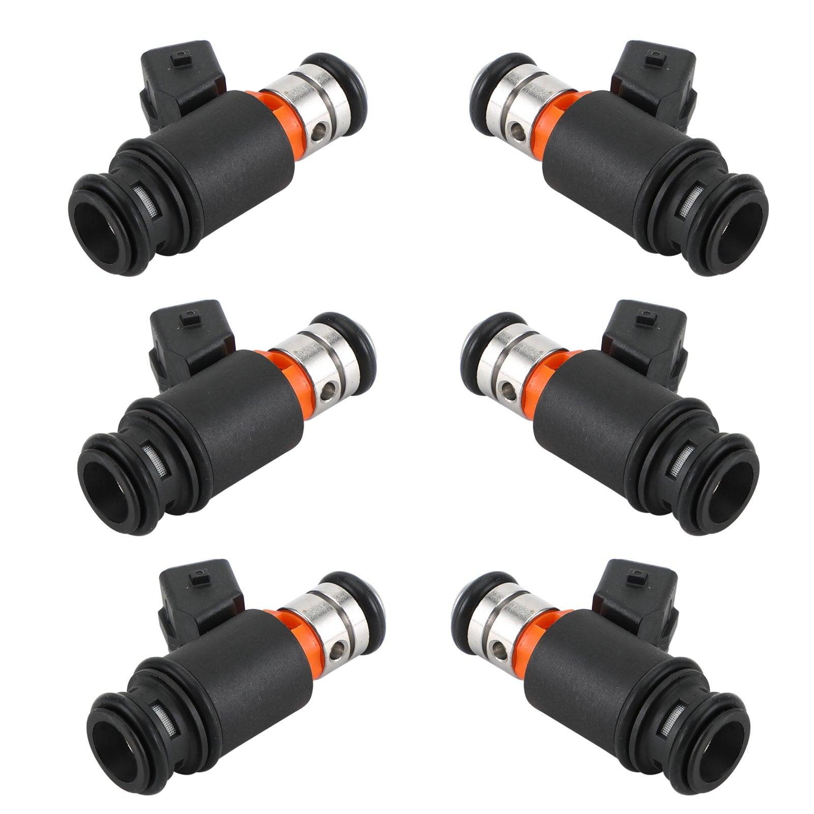 1/6PCS Fuel Injectors 021906031D For VW Jetta 1999-2002 EuroVAN 97-03 Golf 99-02 2.8L - ONESOOP