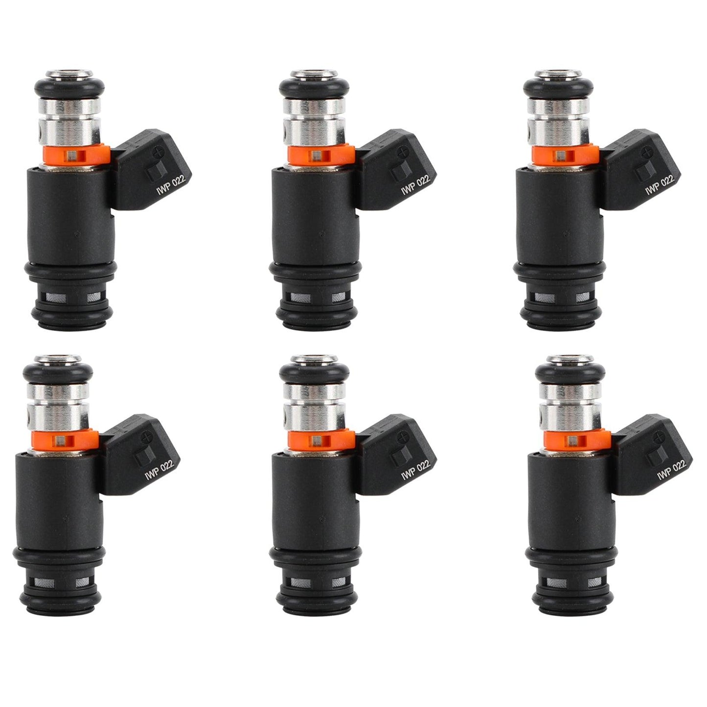 1/6PCS Fuel Injectors 021906031D For VW Jetta 1999-2002 EuroVAN 97-03 Golf 99-02 2.8L - ONESOOP
