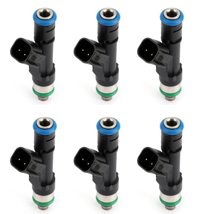 1/6PCS Fuel Injectors For Mitsubishi 3.7L Vehicles 0280158020 53032701AA - ONESOOP