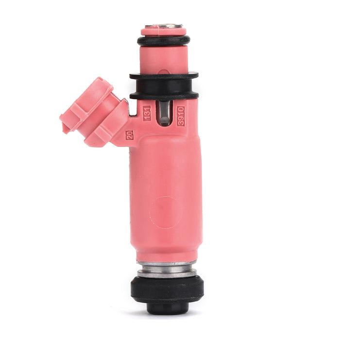 1/4PCS 565Cc Fuel Injectors 195500-3910 For Subaru Sti Wrx Forester 16611-Aa370 Pink - ONESOOP