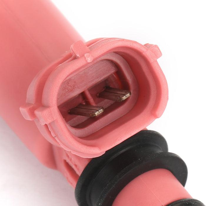 1/4PCS 565Cc Fuel Injectors 195500-3910 For Subaru Sti Wrx Forester 16611-Aa370 Pink - ONESOOP