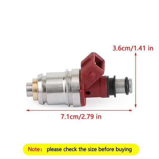 1/4PCS Fuel Injectors 16600-86G00 For Nissan Pickup 1995 D21 1990-1994 2.4L - ONESOOP