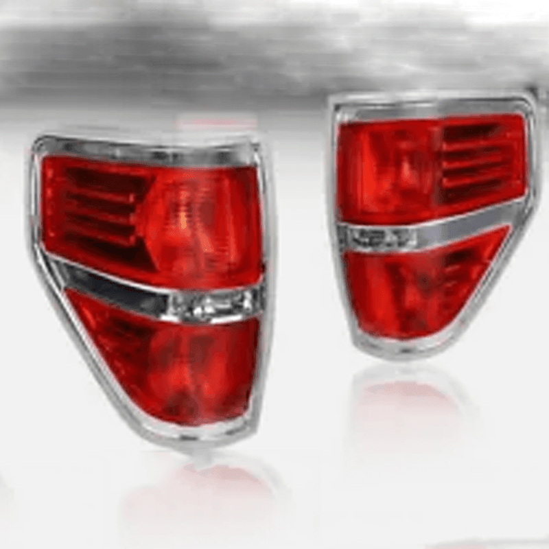 2009-2014 Ford F-150 Pickup Truck Taillights F150 Housing Assembly Styleside Replacement Rear Light Brake Lamps BL3Z13405B/FO2818143/AL3Z13405A - ONESOOP