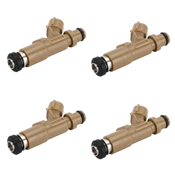 1/4PCS Fuel Injectors 23250-75090 For Toyota 4Runner 2.7L 1999-2000 Tacoma 2.4L 2.7L 1999-2004 23250-75080 - ONESOOP