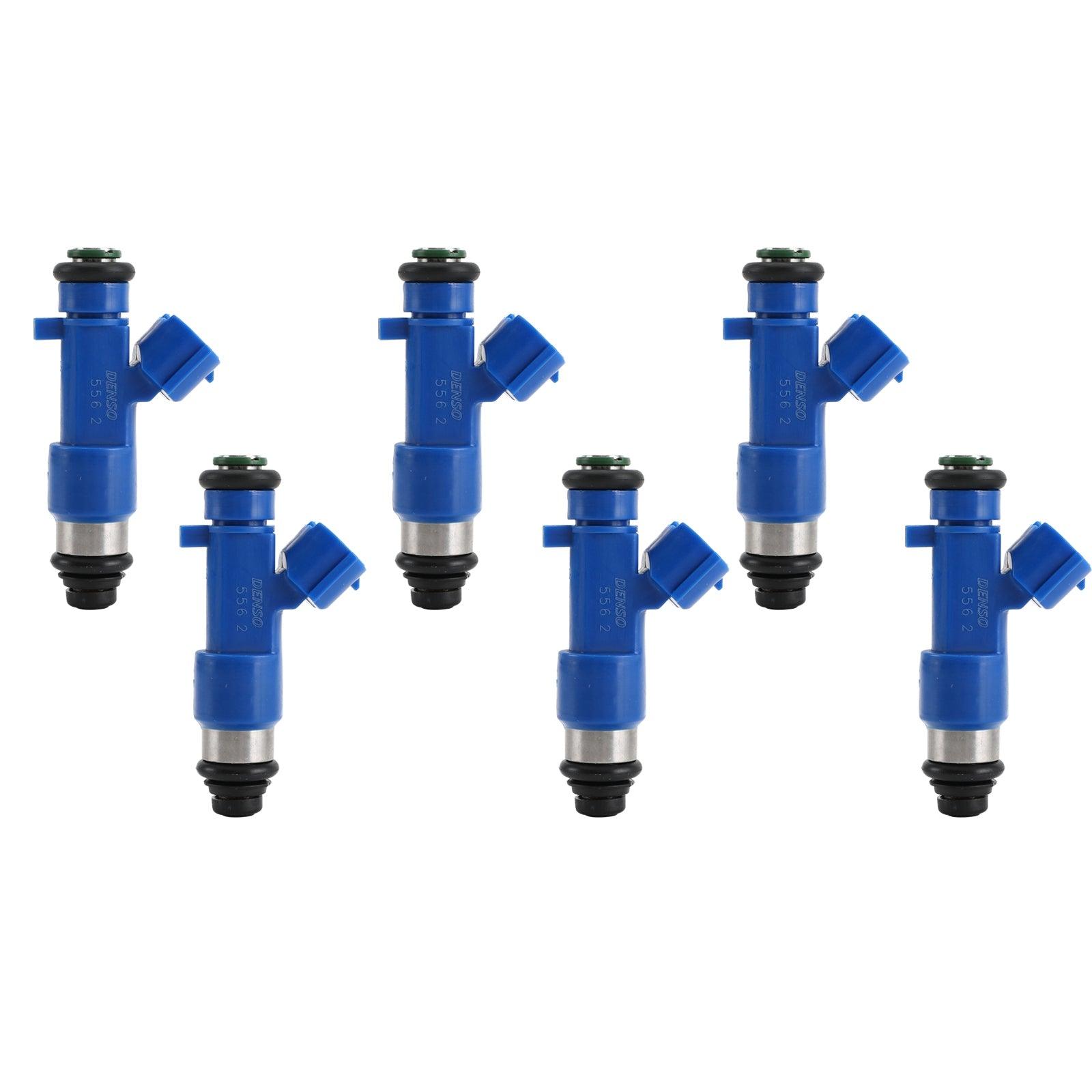 1/6PCS Fuel Injectors For Infiniti G35 03-08 G37 08-13 Nissan 370Z 03-15 GT-R 09-16 3.8L 63570 14002-AN001 - ONESOOP