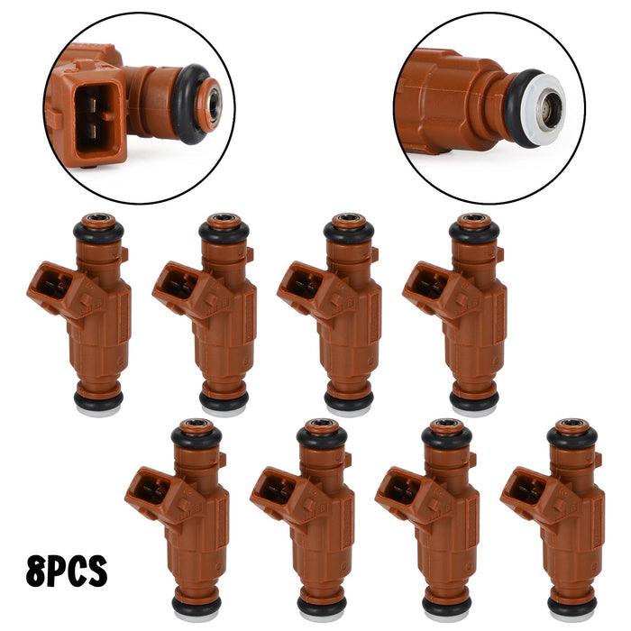 8PCS Fuel Injectors 0280156016 For Mercedes S500 G500 SL500 E500 CLK50 5.0L 4.3L - ONESOOP