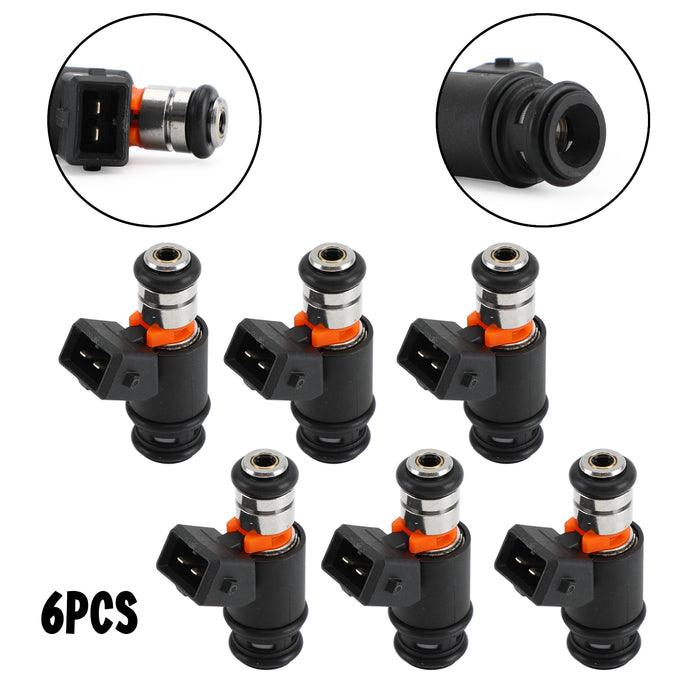 1/6PCS Fuel Injectors 021906031D For VW Jetta 1999-2002 EuroVAN 97-03 Golf 99-02 2.8L - ONESOOP