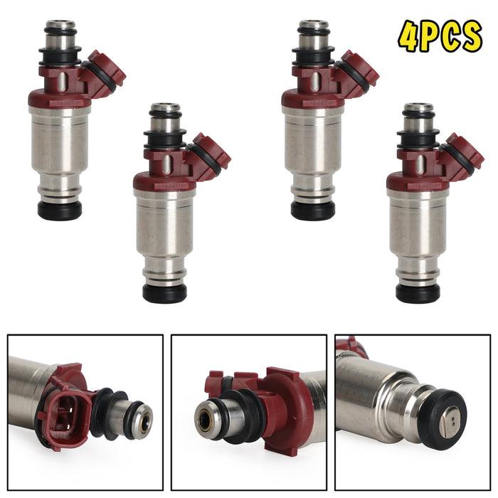 1/4PCS Fuel Injectors 23250-16160 Toyota Corolla/ Celica & Geo Prizm 1.8L I4 1993-1997 - ONESOOP