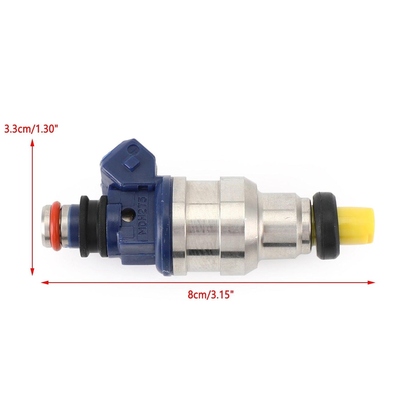 1/4PCS Fuel Injectors INP-065 For Mitsubishi Eclipse Spyder Galant DE 2.4L L4 1994-1999 MDH275 842-12147 - ONESOOP