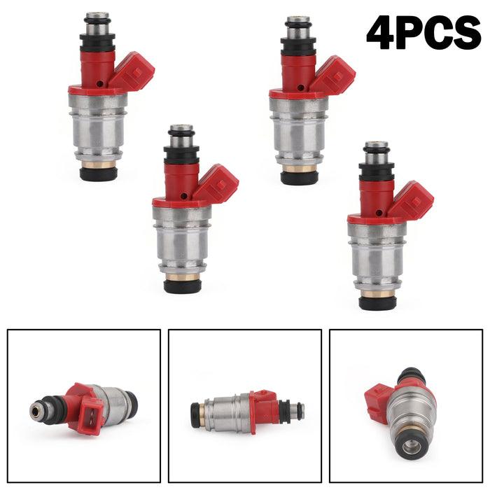1/4 PCS Fuel Injectors 16600-86G00 16600-86G10 For Nissan D21 1990-1994 Pickup 1995 2.4L - ONESOOP