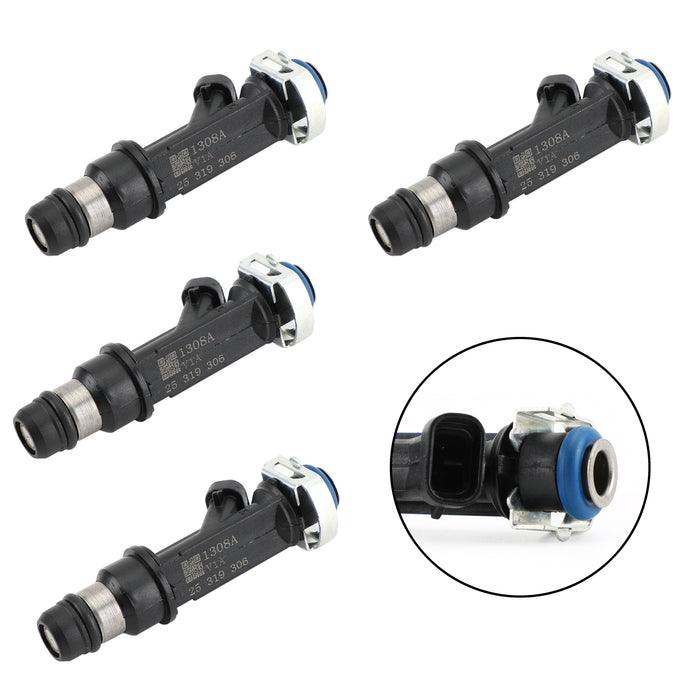 1/4PCS Fuel Injectors 25319306 For Pontiac Sunfire Chevrolet Cavalier 2000-2002 2.2L I4 - ONESOOP