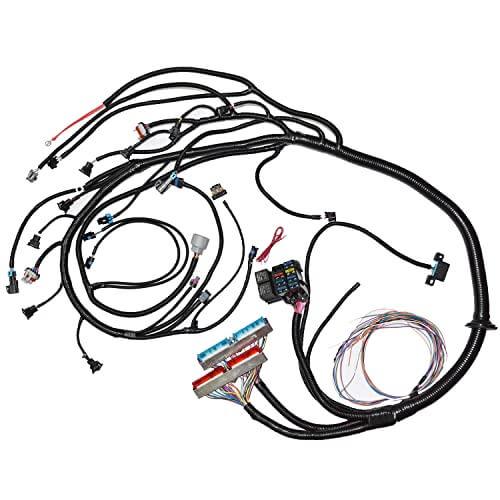 1999-2003 DBC LS1 4L60E Engine Harness Fit For DBC LEV1 4.8 5.3 6.0 1999 2000 2001 2002 2003 EV1-Injector Plug - ONESOOP