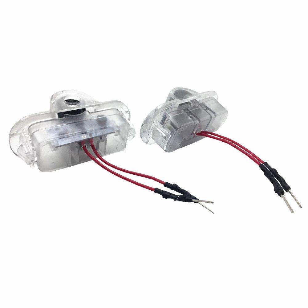 Special Car HD Rearview Mirror Led Door Light For BMW Toyota Honda Ford Audi Opel Generic - ONESOOP