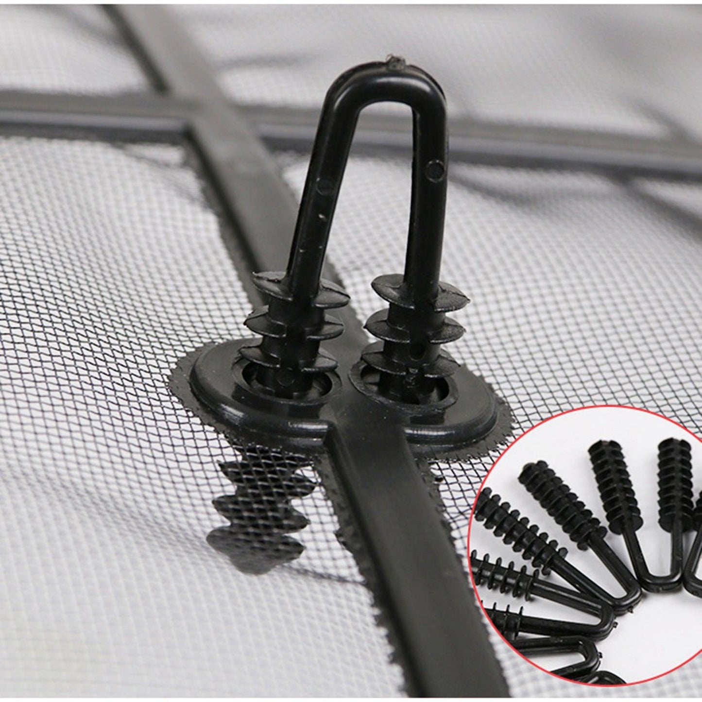 For 2008-2020 Toyota Land Cruiser 200 Grille Water Tank Nets Land Cruiser Insect Net Generic - ONESOOP