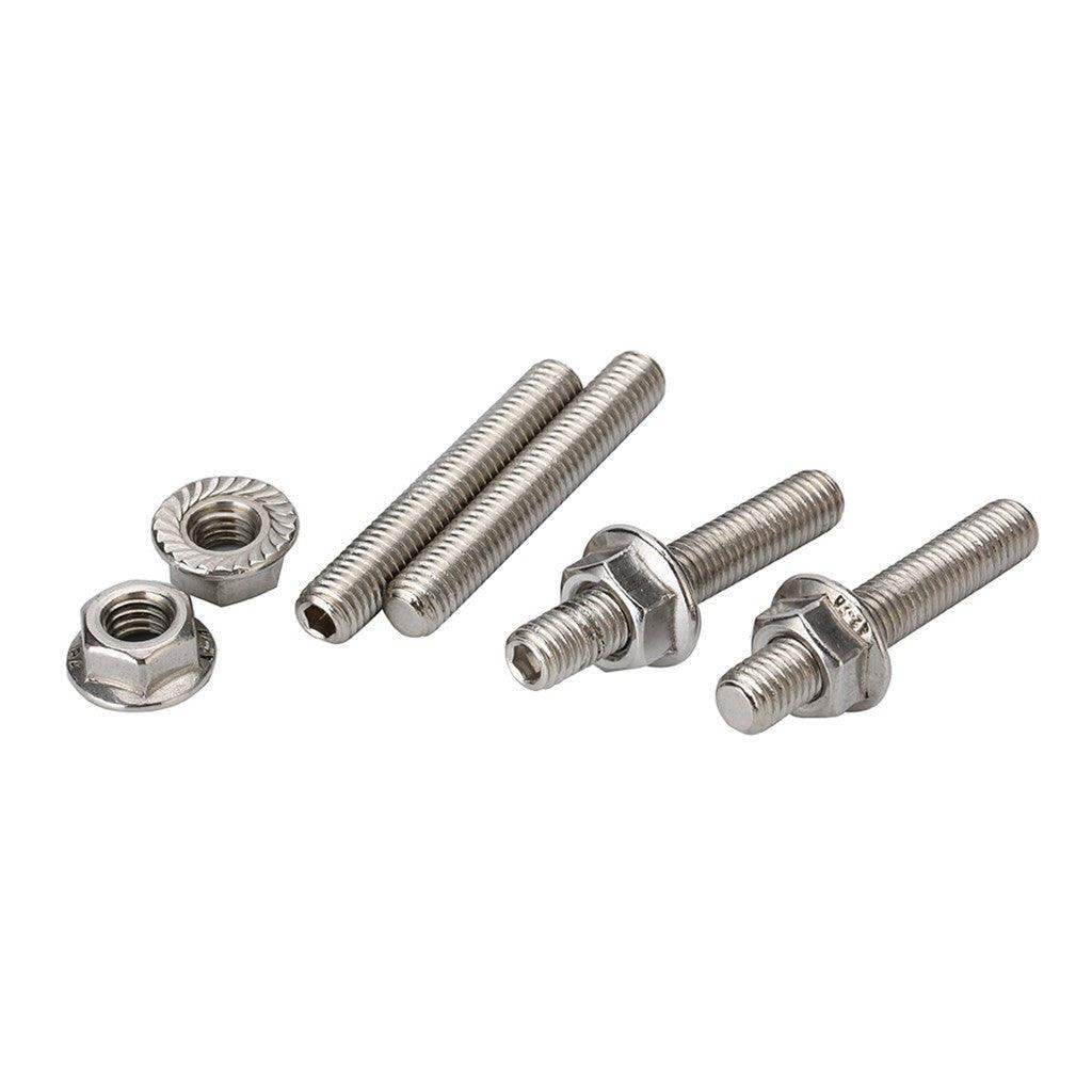 For Ford 4.6 or 5.4 V8 engine Stainless Steel Exhaust Manifold Reinforcement Retaining Bolt Suite Generic - ONESOOP