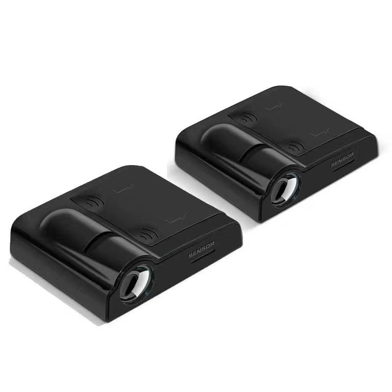 Special Car HD Rearview Mirror Led Door Light For BMW Toyota Honda Ford Audi Opel Generic - ONESOOP