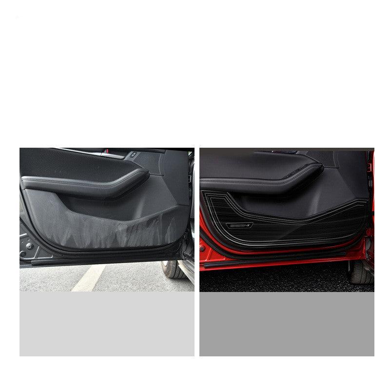 Next Generation Mazda 3 Anti Kick Pad Stainless Steel Protective Pad Generic - ONESOOP