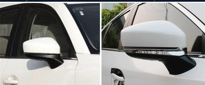 For The Second Generation Mazda 17-20 CX5 Rearview Mirror Trim Strip Anti-Scratch Strip Bright Strip Change Decoration Generic - ONESOOP
