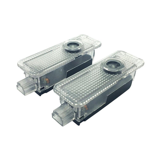 Special Car HD Rearview Mirror Led Door Light For BMW Toyota Honda Ford Audi Opel Generic - ONESOOP