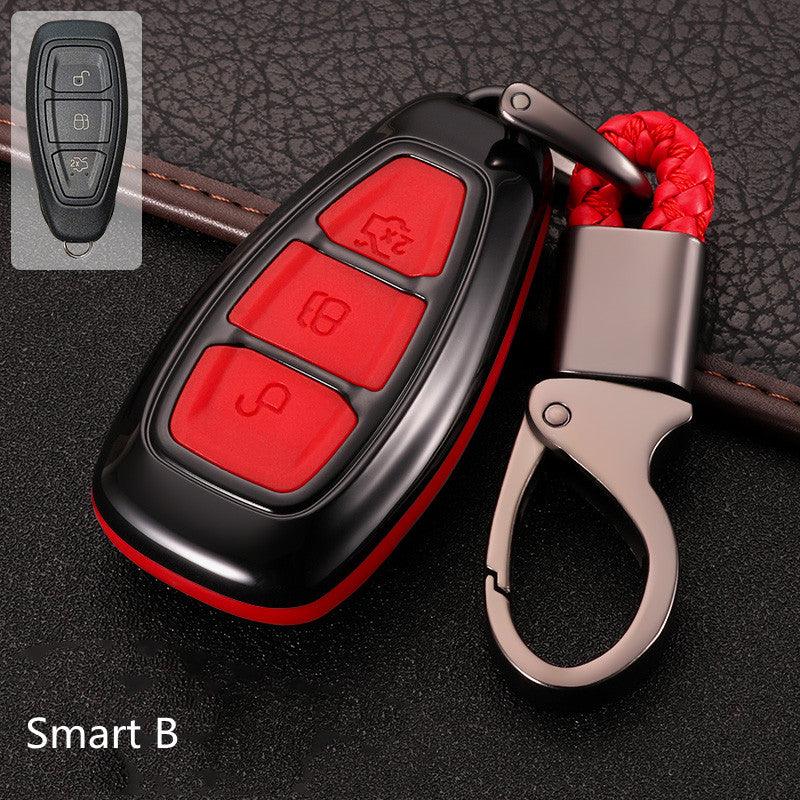 Key Cover For 2018 Ford Maverick Wing Bo Car Key Case 15 Models Special Silicone Shell Buckle Generic - ONESOOP