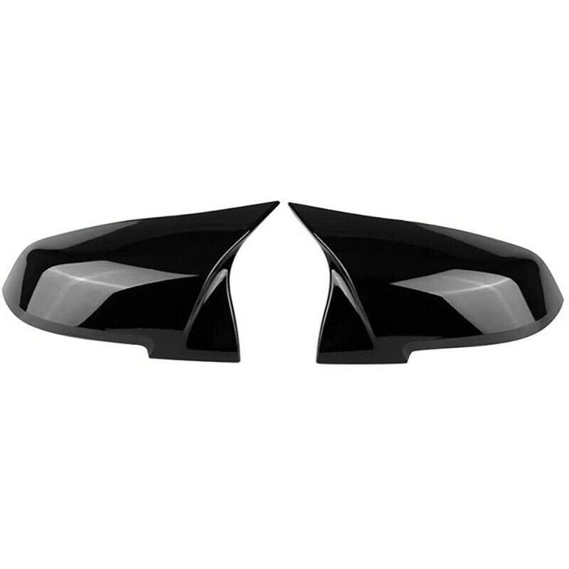 For BMW 1.2.3.4 Series F20 F30 M Ox Horn Rearview Mirror Shell Rearview Mirror Covers Bright Black Generic - ONESOOP