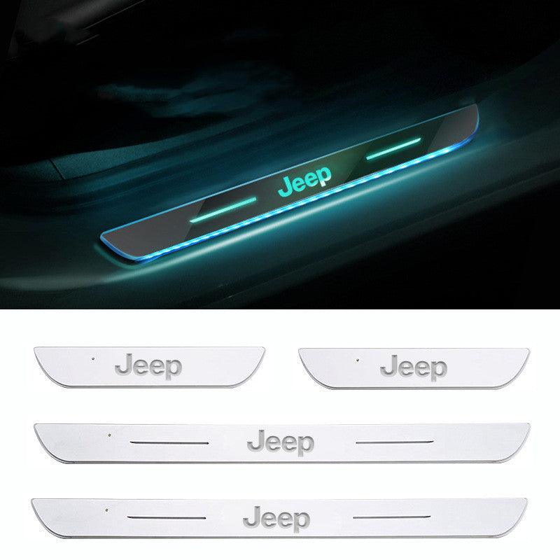 Threshold Strip Wiring-Free Car Atmosphere Light For Ford BMW Toyota Audi GMC Tesla Benz Generic - ONESOOP