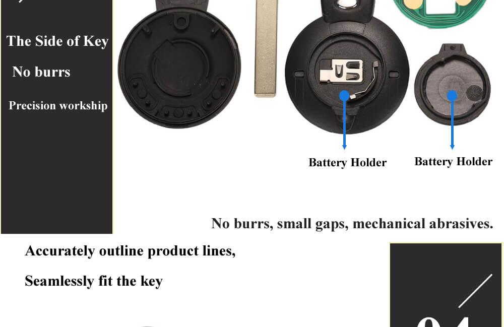 Remote Smart Key For Bmw Mini Cooper Kr55Wk49333 315 433 868Mhz Id46 Pcf7953 Generic - ONESOOP