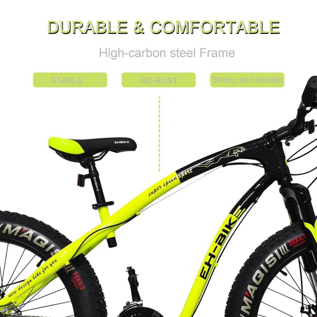 26-inch 21-Speed Mountain Snow Bike Fat Tire Off-Road Vehicle - ONESOOP