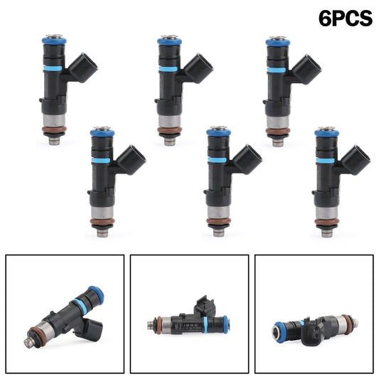 1/6PCS Fuel Injectors 0280158055 For Ford Explorer Ranger Mazda B4000 4.0L V6 - ONESOOP