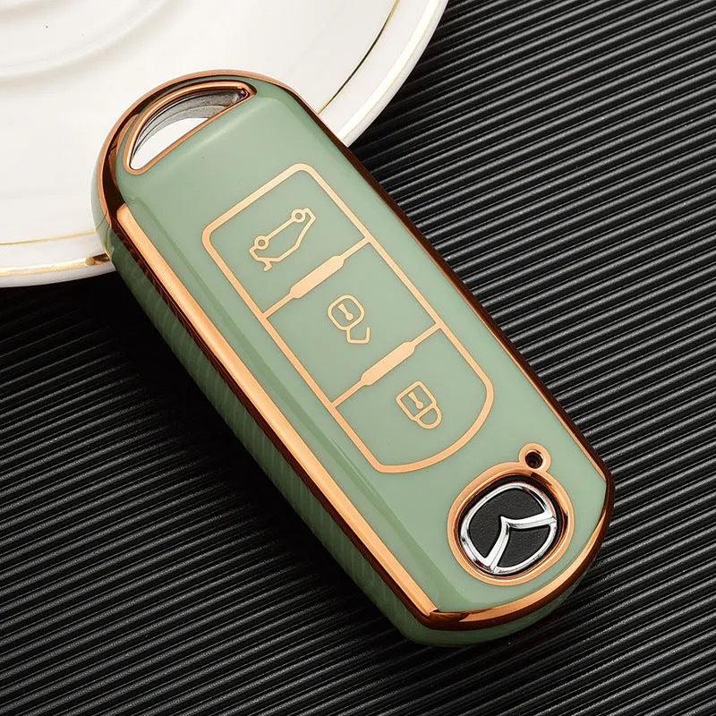 For Mazda 3 Onksela Key Cover CX5 Atz CX4CX-8 All-inclusive Car Protective Shell Female Button Generic - ONESOOP