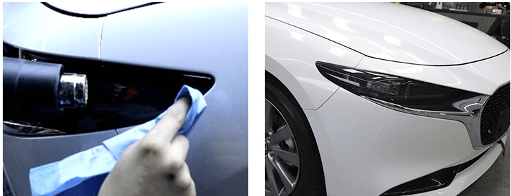 For 20-21 Next Generation Mazda 3 Oncelaatz Refitting And Blackening Special Headlamp Film Generic Generic - ONESOOP