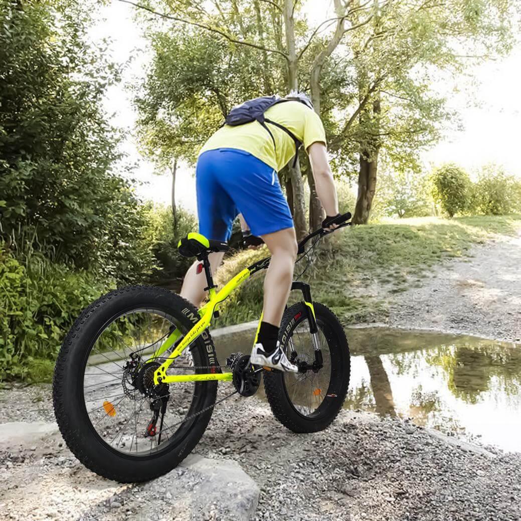 26-inch 21-Speed Mountain Snow Bike Fat Tire Off-Road Vehicle - ONESOOP
