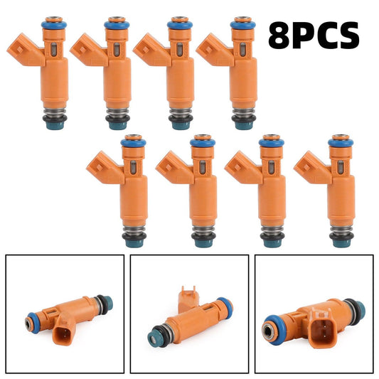 1/8x Fuel Injectors 2W93-AA For Jaguar XJ8 4.2L Vanden Plas 4.2L 04-05 XK8 4.2L 03-06 S-Type 4.2L 03-05 Land Rover LR3 4.4L 05-09 Range Rover (Sport) 4.4L 06-2009 - ONESOOP
