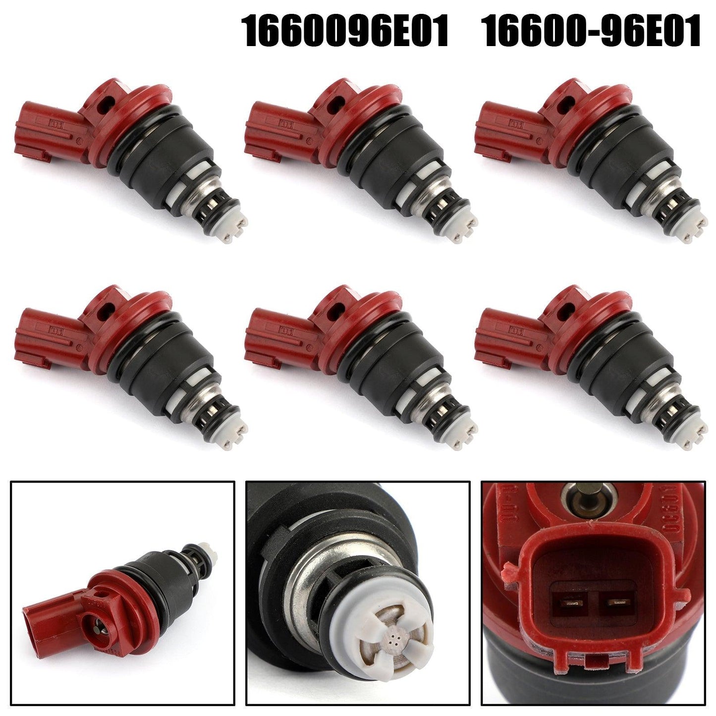 1992-1999 Nissan Maxima 1996-1999 Infiniti I30 Fuel Injectors 160096E016 - ONESOOP