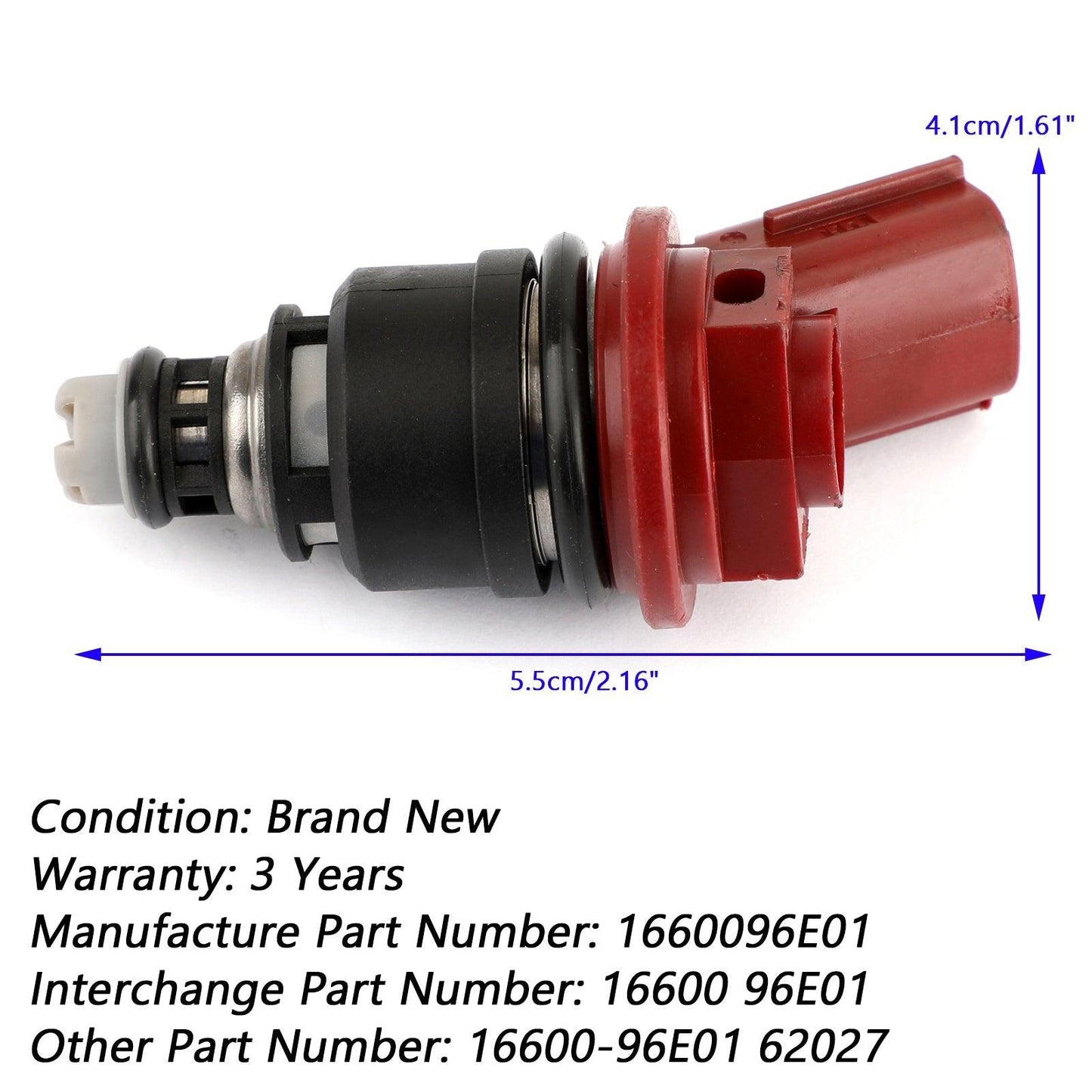 1992-1999 Nissan Maxima 1996-1999 Infiniti I30 Fuel Injectors 160096E016 - ONESOOP