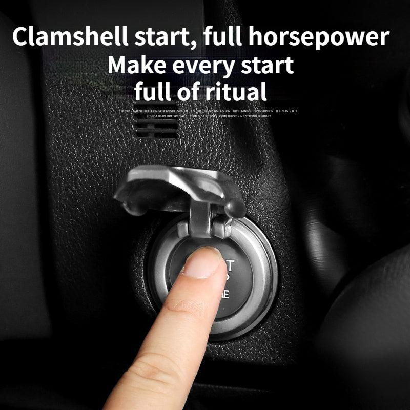 Car Interior Modification One-click Start Decoration Sticker Button Protective Cover For BMW Suzuki Audi Generic - ONESOOP