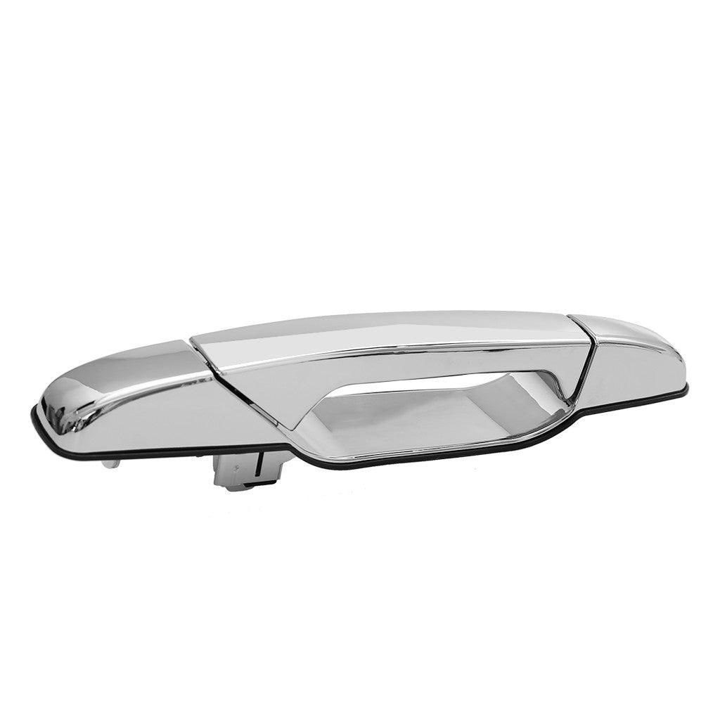 For 07-13 Cadillac Escalade Chevrolet Avalanche Tahoe Silverado 1500/ 3500 HD Front Chrome Outer Outside Exterior Door Handle Pair Set Generic - ONESOOP