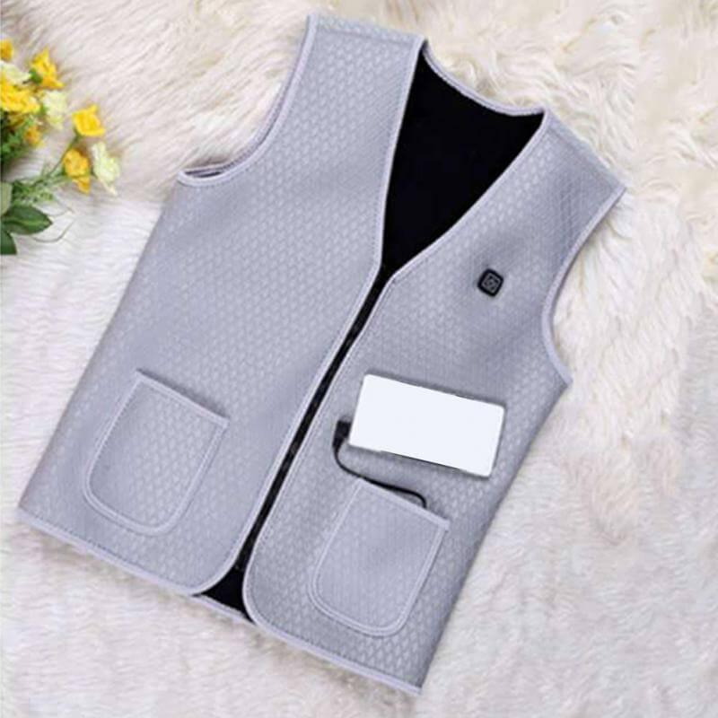 Electric Heated Vest Women Winter Warm Outdoor Riding Skiing Fishing Heating Vest - ONESOOP