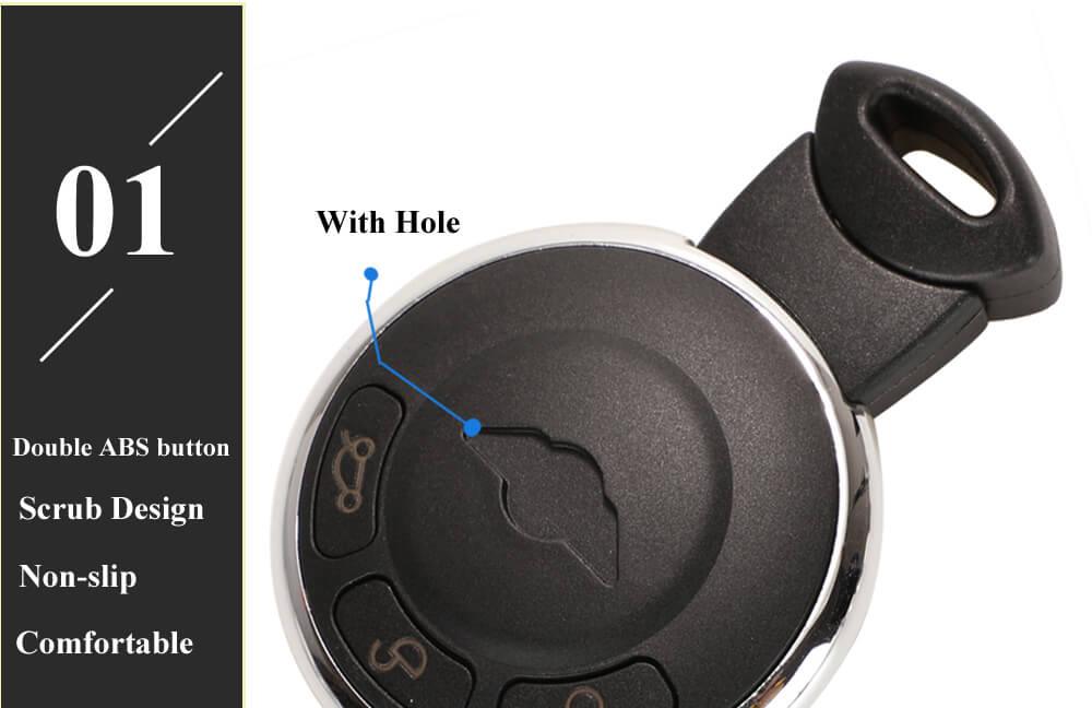 Remote Smart Key For Bmw Mini Cooper Kr55Wk49333 315 433 868Mhz Id46 Pcf7953 Generic - ONESOOP