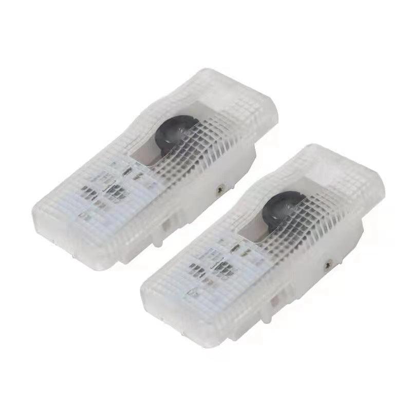 Special Car HD Rearview Mirror Led Door Light For BMW Toyota Honda Ford Audi Opel Generic - ONESOOP
