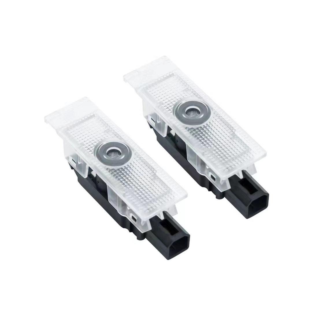 Special Car HD Rearview Mirror Led Door Light For BMW Toyota Honda Ford Audi Opel Generic - ONESOOP