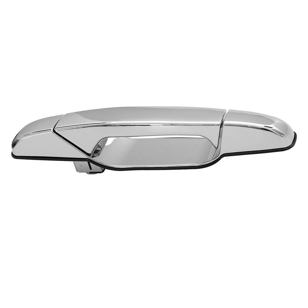 For 07-13 Cadillac Escalade Chevrolet Avalanche Tahoe Silverado 1500/ 3500 HD Front Chrome Outer Outside Exterior Door Handle Pair Set Generic - ONESOOP