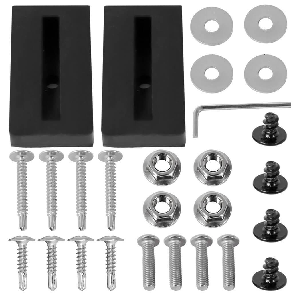 Universal Front Bumper Lip Body Kit Spoiler Splitter Diffuser Wing For Honda Civic Audi Toyota Ford BMW Benz Mazda GMC Generic - ONESOOP